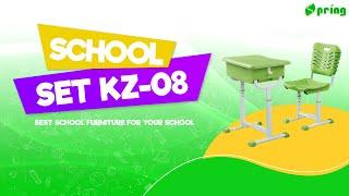 School Set for Primary and Elementary School KZ-08 by SPRING FURNITURE