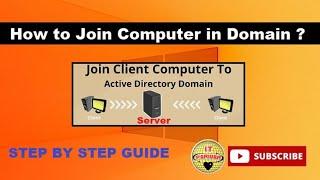 How to Join Computer in domain | Add Client Computer to Active Directory Domain