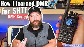 How I learned DMR and how I am using the AnyTone 878 for preparedness - No Internet!