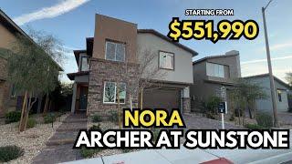 2,704 SQFT | 4BED, 3BATHS| Nora Archer at Sunstone in Las Vegas, NV