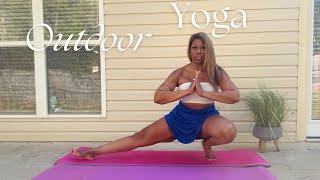 My Outdoor Stretch and Yoga Routine | Yoga Stretches #yoga #stretches