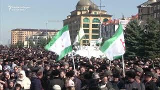 Thousands Protest Chechen-Ingush Border Deal