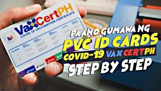 PVC ID Printing Tutorial | How To Make PVC ID Cards | STEP BY STEP Tagalog Tutorial