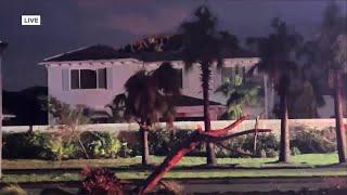 Palm Beach Gardens neighborhood suffers extensive tornado damage