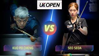 KUO PO CHENG VS SEO SEOA | 2024 UK OPEN #billiards #9ballpool #nineball #highlights #ukopen