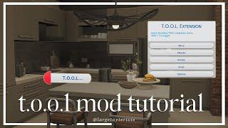 T.O.O.L Mod and Better Build/Buy Mod Tutorial for The Sims 4 - Build Like A Pro!