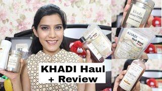 KHADI Haul & Review | Shampoo, Facewash,ETC | Affordable  & Natural Products| Super Style Tips