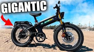 The BIGGEST Electric "Bicycle" Ever - 2025 Aniioki A9 Pro Max Dual Motor 60 Volt Ebike Review