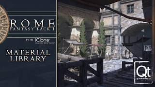 Rome Fantasy Pack I for iClone - Materials