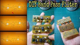 Paano Gumawa ng Crossover Para sa Amplifier | Band Pass Filter | Active 3 Way Crossover