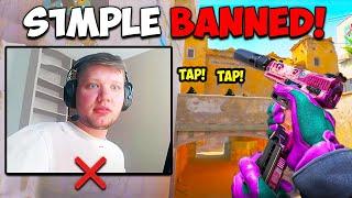 S1MPLE GETS BANNED ON FACEIT? VALVE BROKE CS2 AGAIN! CS2 Twitch Clips