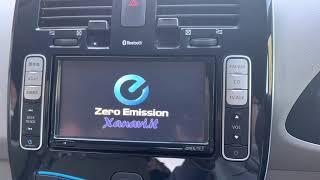 2011 Nissan Leaf JDM Xanavi.net Media & Navigation Update