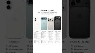 Upcoming iPhone 17