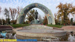 Rudaki Park in Dushanbe, Tajikistan