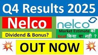 NELCO Q4 results 2025 | NELCO results today | NELCO Share News | NELCO Share latest news today