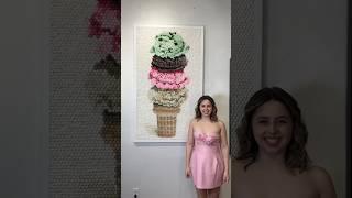 Eating a GIANT ice cream cone  Art by @kevinchampeny1661