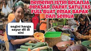 NEMENIN ISTRI BELANJA DIPASAR‼️ FULL NYENENGIN EMAK BAPAK DAN SEMUA‼️