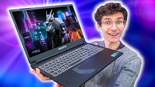 The BUDGET RTX 4060 Gaming Laptop!  Gigabyte G5 KF Gameplay & Unboxing  | AD