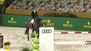 Jack Whitaker's winning round during the Audi Prize