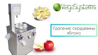 Удаление сердцевины яблока и нарезка на дольки Vega Apl cor 400 A