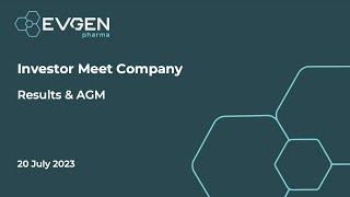 EVGEN PHARMA PLC - Post-AGM Q&A