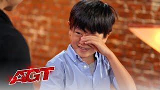 #Shorts | Shoji Gets Emotional During Shin Lim Surprise | America's Got Talent 2021