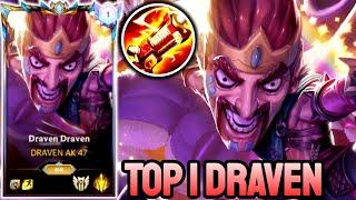 WILD RIFT DRAVEN - TOP 1 DRAVEN GAMEPLAY - CHALLENGER RANKED