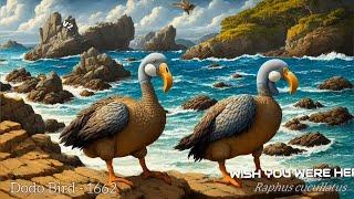 Extinct Animal Species - Wish You Were Here - Pink Floyd v2  (AI Music Video)