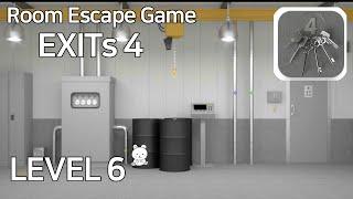 Room Escape Game EXITs4 Level 6 Walkthrough (EXITs)