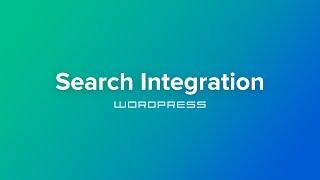 Building a Wordpress Theme - Section 9 - Search Integration