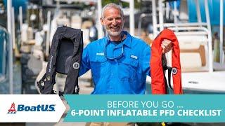 6 ESSENTIAL Pre-Boat Ride Checks for Inflatable Life Jackets | BoatUS