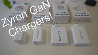 120W, 90W, 65W & 30WGaN Chargers by Zyron!