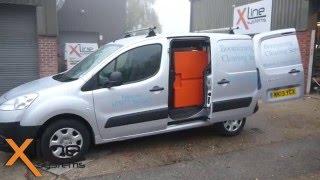 Peugeot Partner 2 Man 350ltr D/I Window Cleaning System