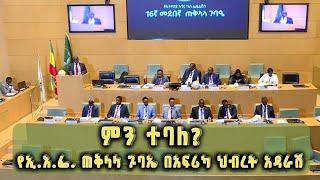 ምን ተባለ ? የኢ.እ.ፌ. ጠቅላላ ጉባኤ በአፍሪካ ህብረት አዳራሽ | Balageru Sport ባላገሩ ስፖርት @BalageruTV