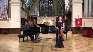Lindsey Lim - Bruch Violin Concerto No.1 G Minor 3rd Movement | 2022 Winter Music Competition