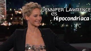 Jennifer Lawrence es hipocondriaca - Entrevista subtitulada al español