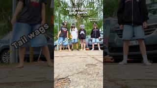 DANCE FAILS HEHE [With ​⁠@Crystal.paws- and others!] #therian #alterhuman #dance q