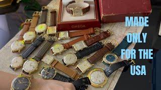 4 DECADES Of Vintage Omega Watches Made EXCLUSIVELY For The US Market - NORMAN MORRIS COLLECTION EP2