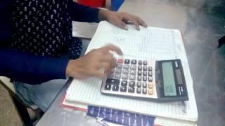 Fastest calculator user