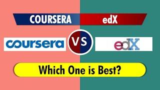 Coursera Vs Edx | Which Is Best Coursera Or Edx | Difference Between Coursera And Edx