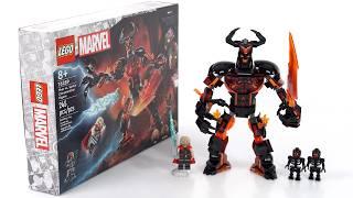 LEGO Marvel Thor vs. Surtur Construction Figure 76289 real review! Better than the thumbnail