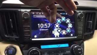 Штатная магнитола Toyota Rav-4. Megabox P-8045 Android OS