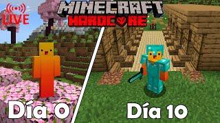 100 Días Minecraft Hardcore 1.20.4 En vivo Día 1