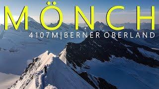 Mönch Besteigung - 4107m | Perfekter Solo 4000er mit schmalem Gipfelgrat | Berner Oberland