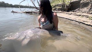 "Did This Really Happen Again??" (MONSTER Blue Catfish) First Time on River Since the FLOODS....