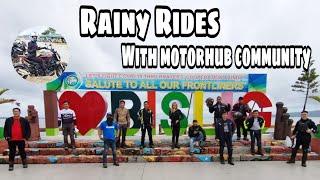 Lady Rider rides using Benelli 502c with Motorhub Community | Rainy Rides | Norme Garcia