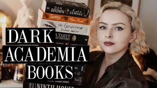 Dark Academia Books ️ Faves + TBR ️ | The Book Castle | 2023