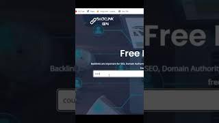 How to Generate Free Backlinks for your website -Slidescope #shorts