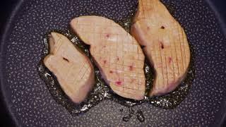 Escalopes de Foie Gras slices