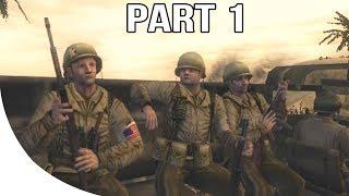 Call of Duty 2 Big Red One - Gameplay Walkthrough Part 1 - Tunisia